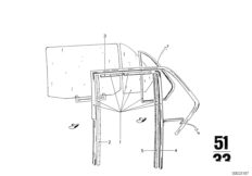 Стекло двери
