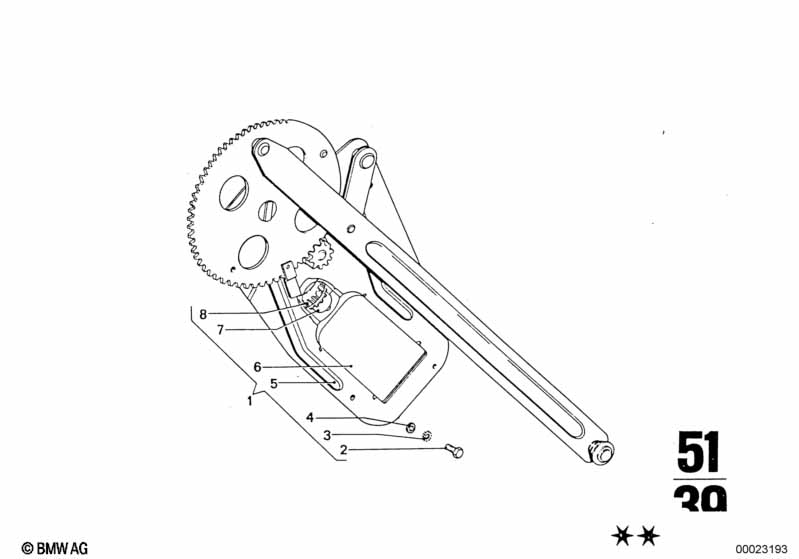 Механизм перемещения стекла двери Пд