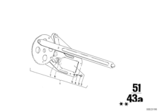 Механизм перемещения стекла двери Зд