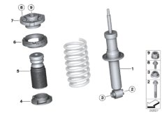 Дополнит.детали амортизац.стойки Зд