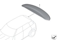 Дооснащение задним спойлером