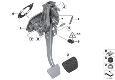 Педальный механизм АКПП