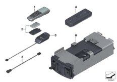 Телефон Bluetooth Зд