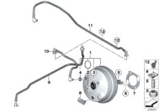 Вакуумный усилитель тормозов
