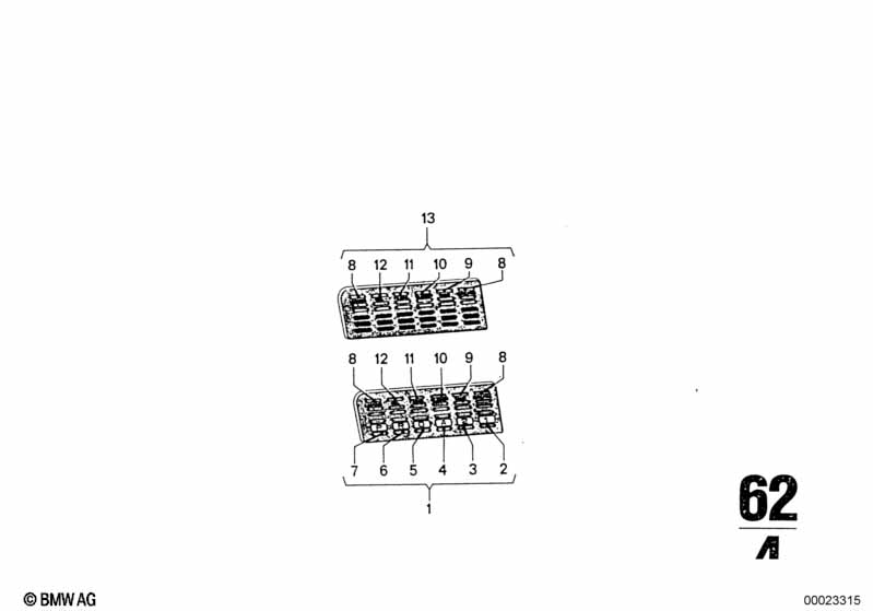 Детали комбинации приборов
