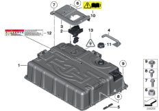 Высоковольтный аккумуляторный блок