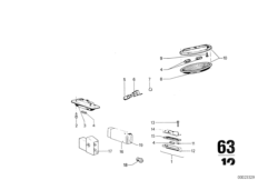 Различные огни