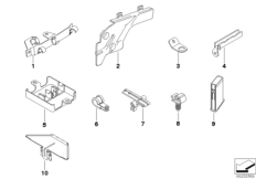 Держатель провода/крышка