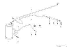 Фильтр с активир. углем/трубопроводы