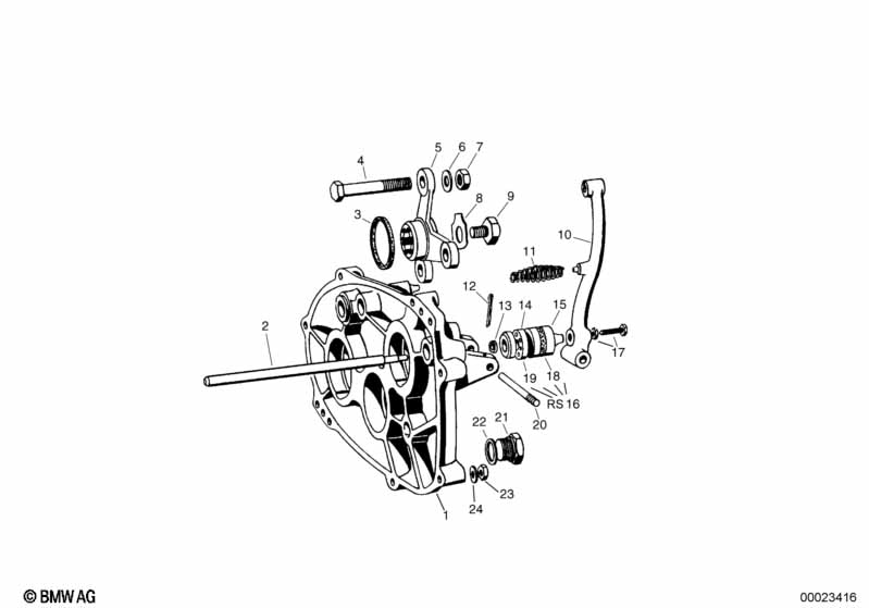 Входной вал коробки передач