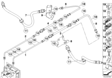 Трубопровод тормозного привода Зд