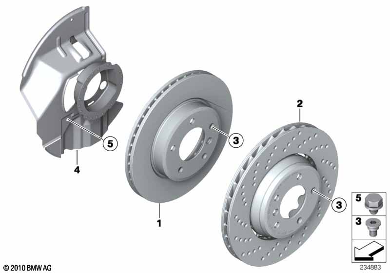Диск тормозного механизма перед.колеса