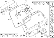 Багажная дверь/детали