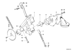 Смазочная система/маслян.насос с прив.