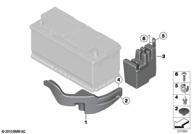 Противоударная подушка АКБ