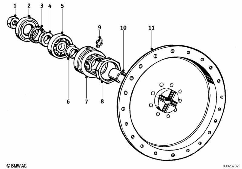 детали редуктора заднего моста