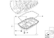 A5S325Z масляный картер
