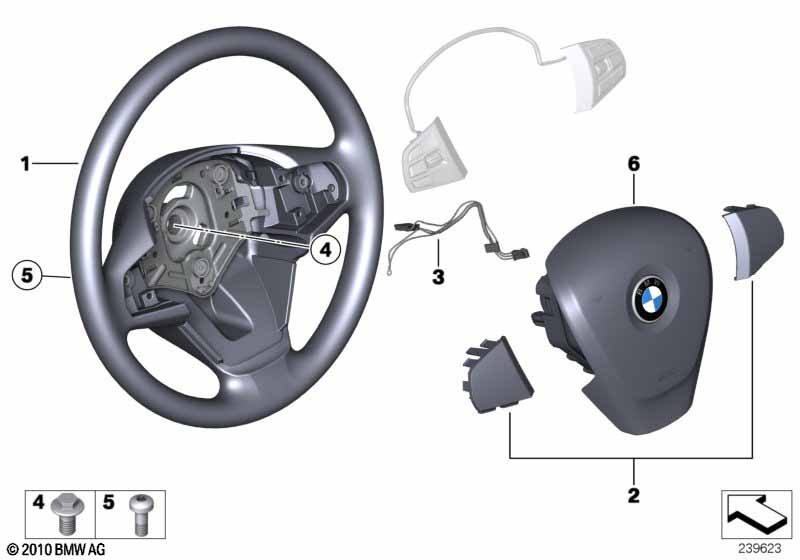 F25/F26 Рулевое колесо кожа