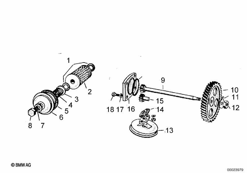 Смазочная система/масляный насос