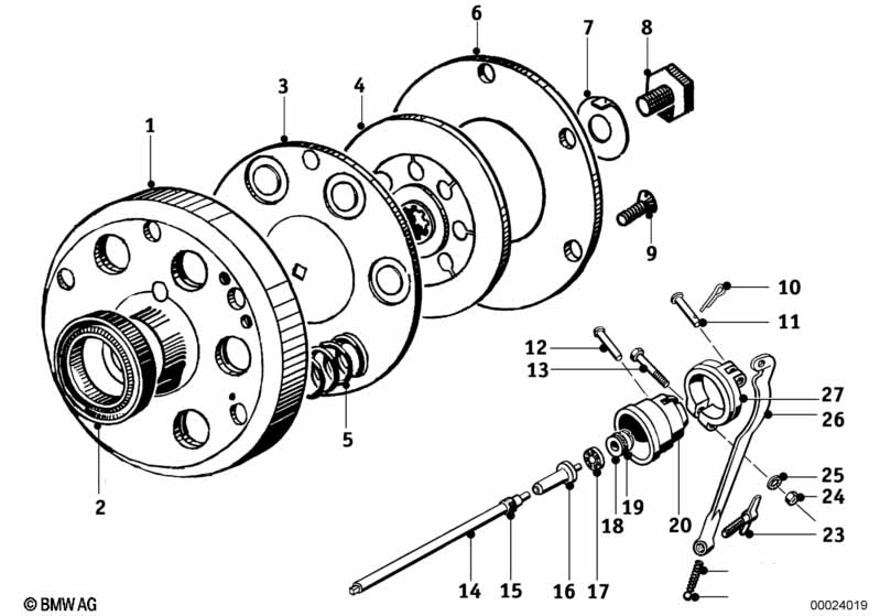 Ведомый диск сцепления