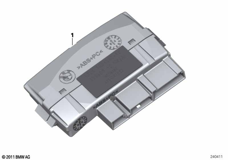 Электронный блок в рулевом колесе