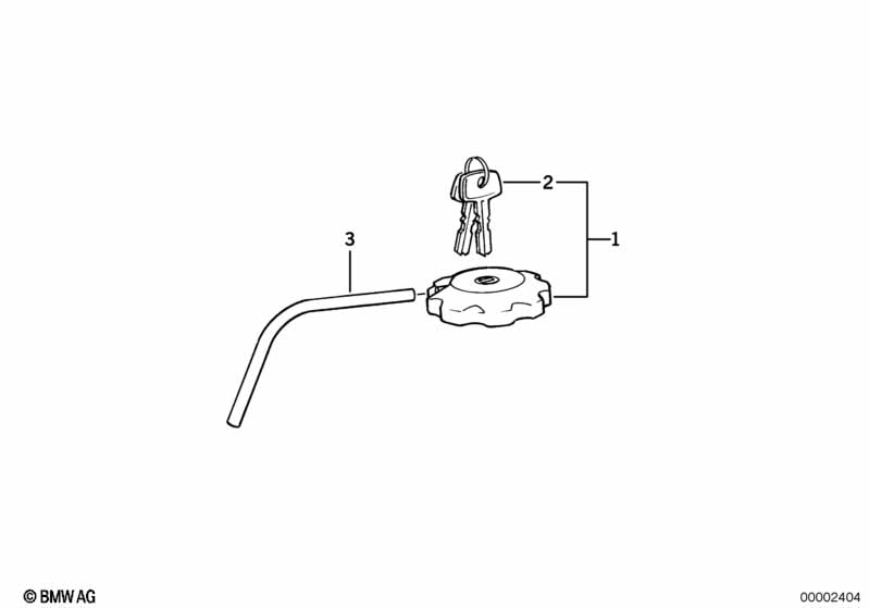 запорный механизм топливного бака