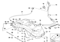 Топливный бак металлический