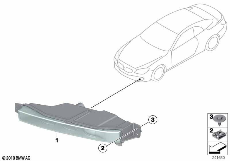 Светодиодная противотуманная фара