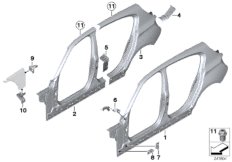 боковой каркас