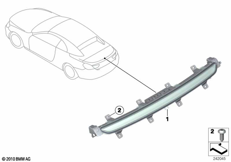 Третий фонарь стоп-сигнала
