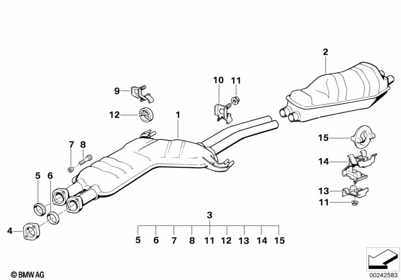 Система выпуска ОГ Зд