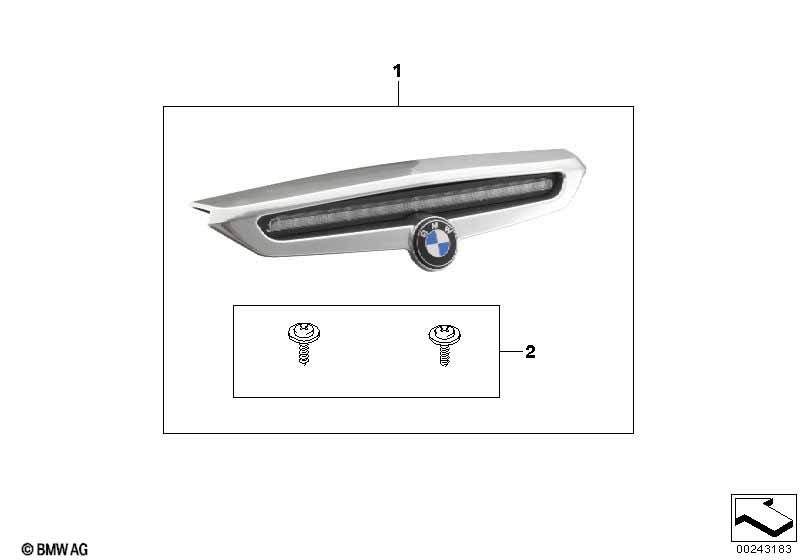 Доп.фонарь стоп-сигнала на тур.топкейсе