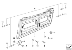 передняя дверь