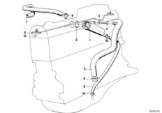 Система вентиляц.картера/маслоотделитель