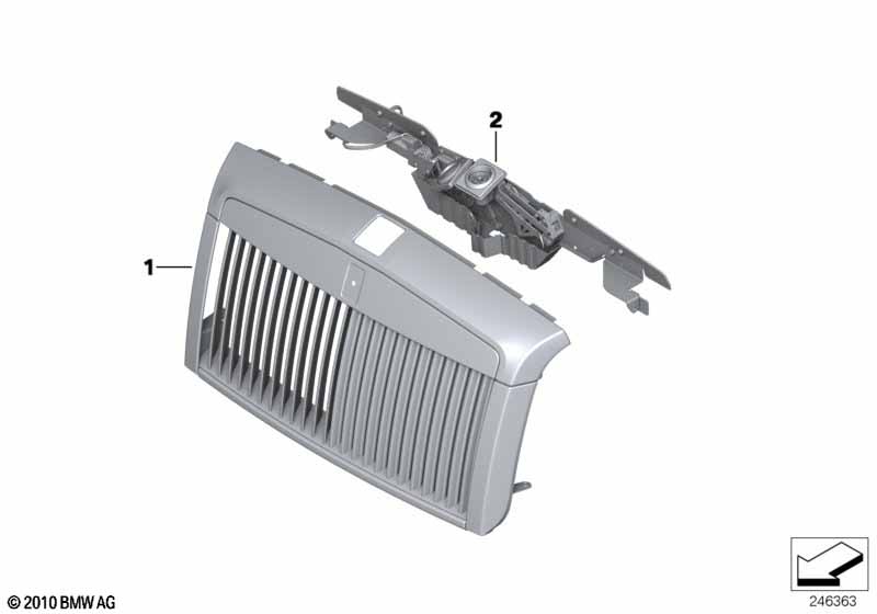 Решетка, полированная