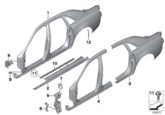 боковой каркас