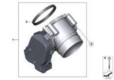 Корпус дроссельной заслонки