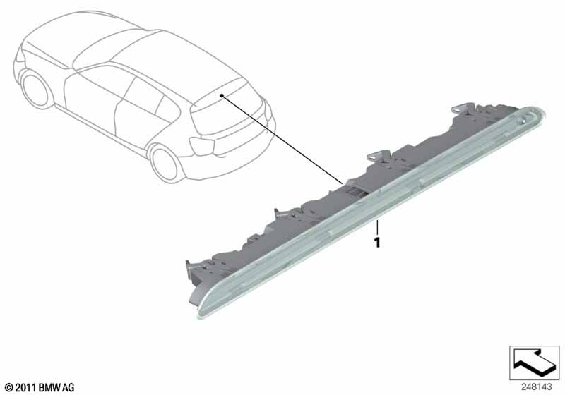 Третий фонарь стоп-сигнала
