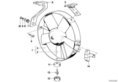 Дополнительный электровентилятор
