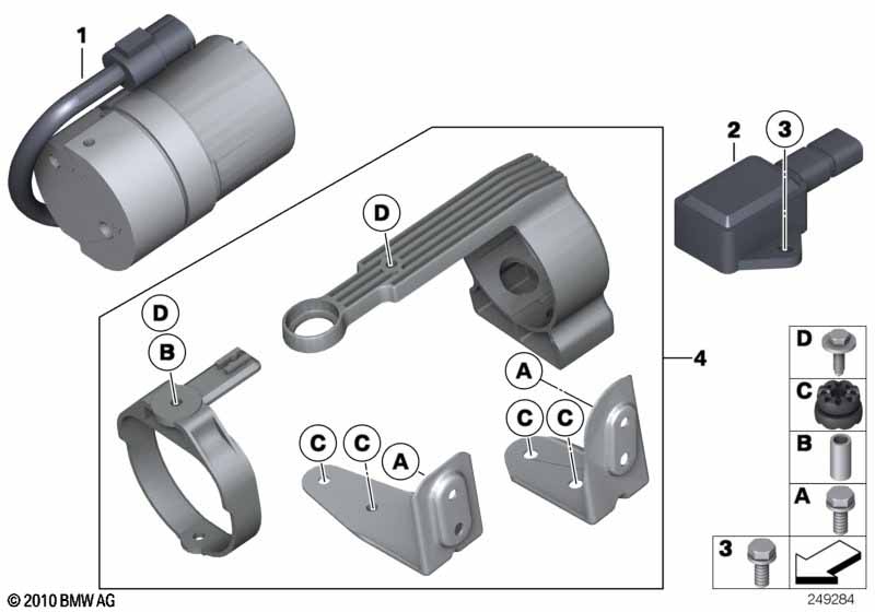 Болт с шестигранной головкой с шайбой