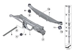 балка заднего моста