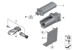 ЭБУ сист.контроля давления в шинах (RDC)