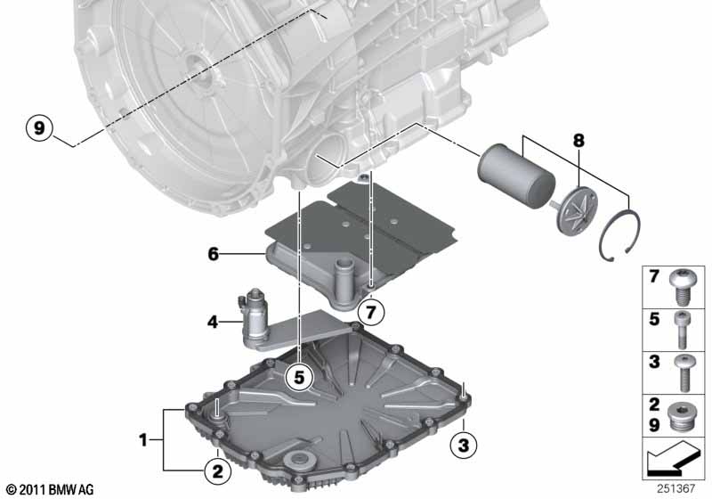 GS7D36BG, масляный картер