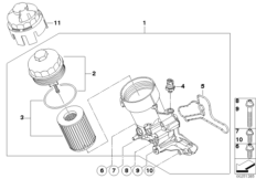 Смазочная система-масляный фильтр