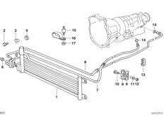 Охлажд.трансм.масла/масляный радиатор
