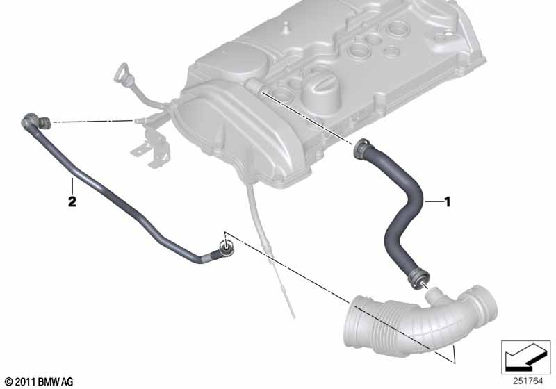 Система вентиляции картера