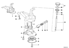 Смазочная система/маслян.насос с прив.