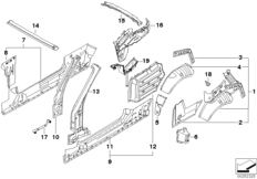 боковой каркас