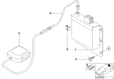 Принимающий модуль GPS/ антенна GPS