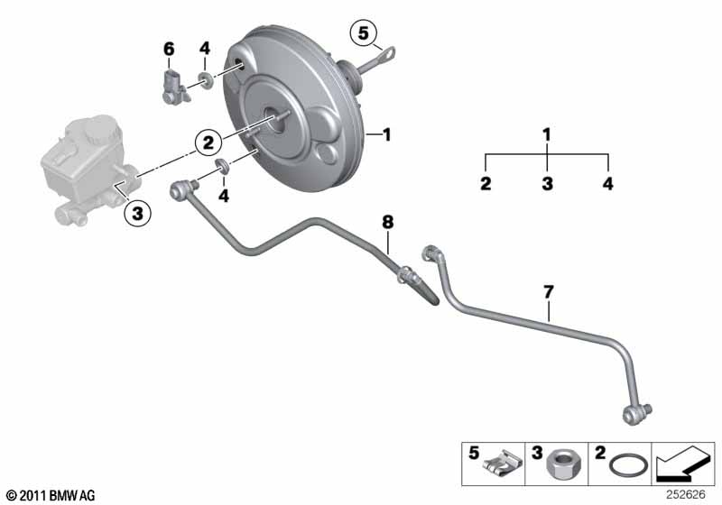 Вакуумный усилитель тормозов